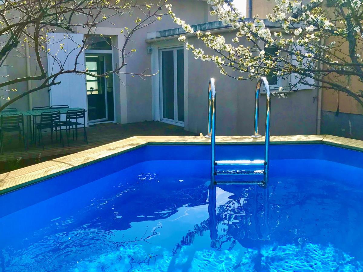 Charmante Maison Avec Piscine Quartier St James มงเตลิมาร์ ภายนอก รูปภาพ